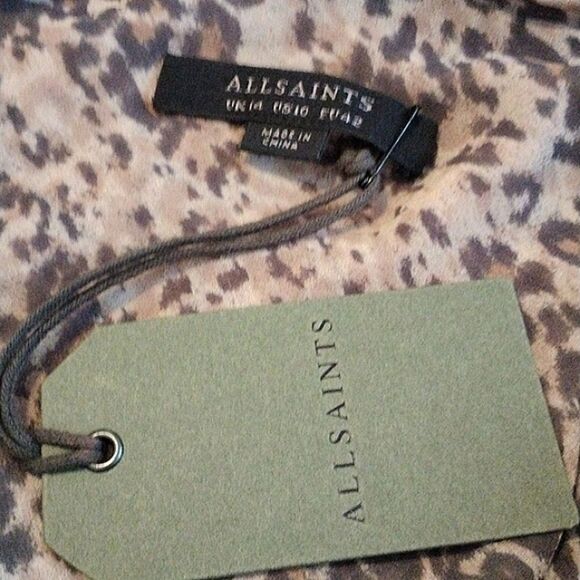 NWT All Saints Cancity Patch Dress Mobwife - Picture 11 of 16